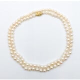  Necklace Strand 7.5mm Akoya Pearls 14ky 37" 223100095