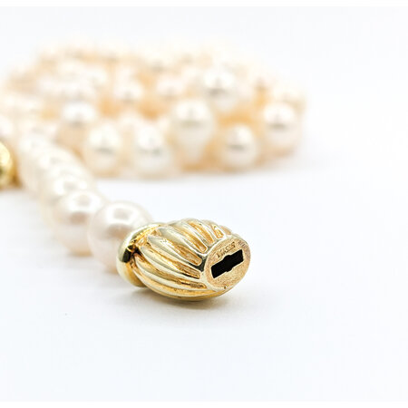 Necklace Strand 7.5mm Akoya Pearls 14ky 37" 223100095