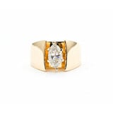  Ring Solitaire .70ct Marquise Diamond 14ky Sz6 223100117