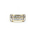 Ring 1.16ctw Princess/Round Diamonds 18ktt Sz6 223100113