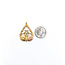 Pendant BHG .06ctw Round Diamond 10kbhg 31x21mm 223100146