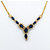 Necklace .33ctw Round Diamonds 3.5ctw Sapphires 14ky 18" 223100157
