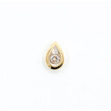  Pendant .10ct Round Diamond 14ky 10x6.5mm 223100170