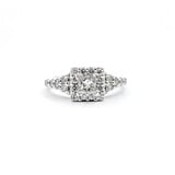  Ring .30ct Princess Diamond .30ctw Diamonds 14kw Sz5.5 223110003