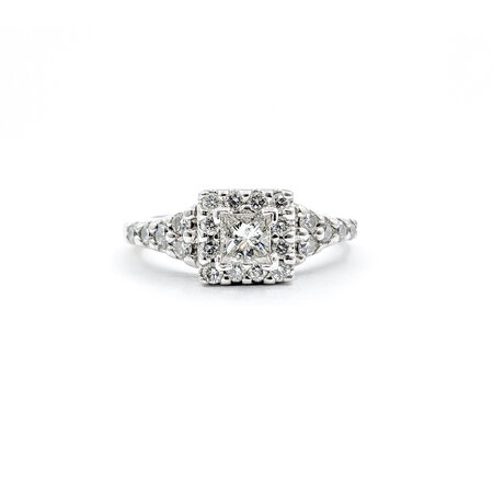 Ring .30ct Princess Diamond .30ctw Diamonds 14kw Sz5.5 223110003