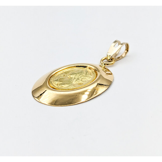 Pendant Cameo 18ky 40x21mm 223110023