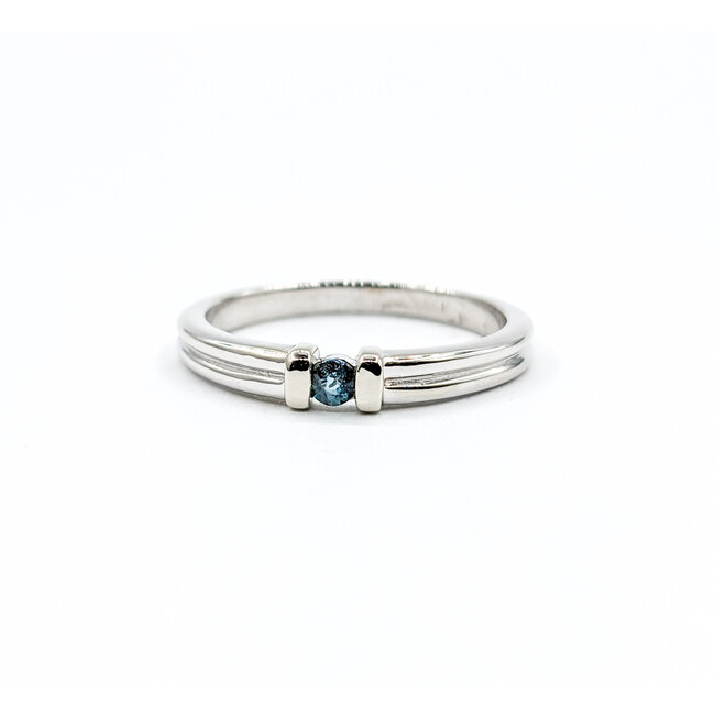 Ring Solitare 0.08 Brazilian Alexandrite 14kw Sz7 123110044