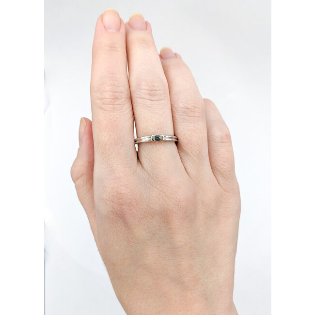 Ring Solitare 0.08 Brazilian Alexandrite 14kw Sz7 123110044