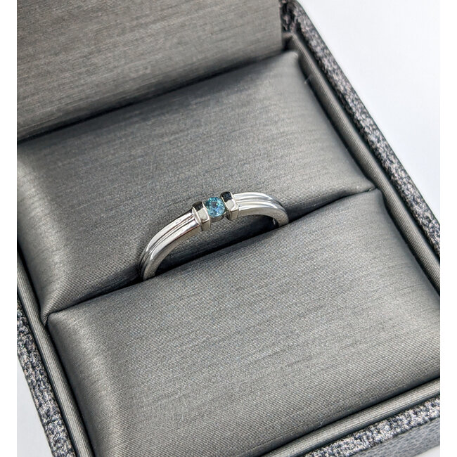 Ring Solitare 0.08 Brazilian Alexandrite 14kw Sz7 123110044