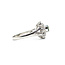 Ring .33ctw Round Diamonds .46ct Alexandrite Platinum Sz7.25 122020001