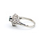Ring .33ctw Round Diamonds .46ct Alexandrite Platinum Sz7.25 122020001