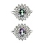 Ring .33ctw Round Diamonds .46ct Alexandrite Platinum Sz7.25 122020001
