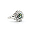 Ring .33ctw Round Diamonds .46ct Alexandrite Platinum Sz7.25 122020001