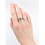 Ring .33ctw Round Diamonds .46ct Alexandrite Platinum Sz7.25 122020001
