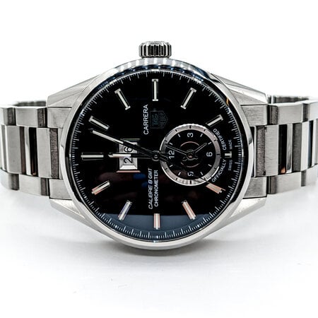 Watch Tag Heuer Carrera Calibre 8 GMT 41mm WAR5010 Automatic 123090030