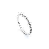  Ring Eternity .36ctw Diamonds 14kw Sz7 123110113