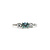 Ring .20ctw Diamonds .42ct Madagascar Alexandrite 14kw Sz7 123110014