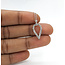 Necklace Tear Drop .46ctw Diamonds 14kw 18" 123110173