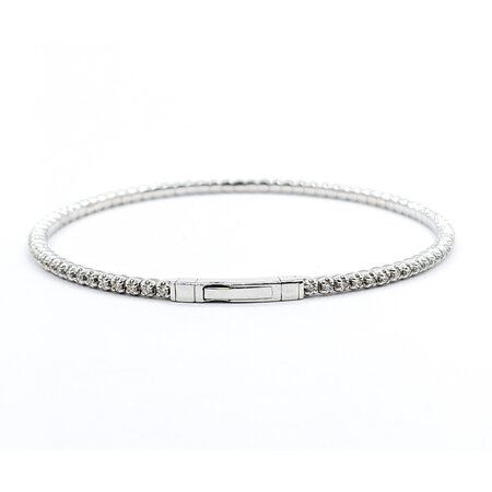 Bracelet Flex .95ctw Diamonds 14kw 6.5" 123110172
