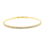  Bracelet Flex 1.00ctw Diamonds 14ky 6.5" 123110161