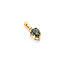 Pendant Drop .03ct Diamond .95ct Alexandrite 18ky .6x.25" 123110120