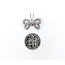 Brooch Butterfly .50ctw Round Diamonds 14kw 21x19mm 223110116