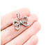 Brooch Butterfly .50ctw Round Diamonds 14kw 21x19mm 223110116