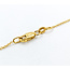 Pendant W/chain .02ctw Round Diamonds 14x10mm Topaz 14ky 18" 223120095