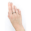 Ring .75ctw Round/Princess Diamonds 14kw Sz7 223110091