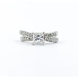  Ring GIA .72ct Princess Diamond .38ctw Diamonds 14kw Sz7 223120130