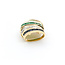 Pendant .02ctw Single Cut Diamonds .30ctw/Each Sapphire/Ruby/Emerald 14ky 20.5x15mm 223120125