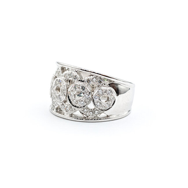 Ring Chimento .54ctw Round Diamonds 18kw Sz6.75 223110104