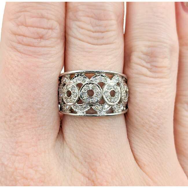 Ring Chimento .54ctw Round Diamonds 18kw Sz6.75 223110104