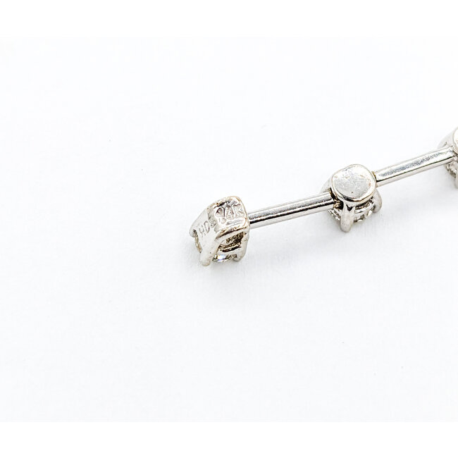 Pendant 3-Stone .50ctw Round Diamonds 14kw 33x26mm 223120172