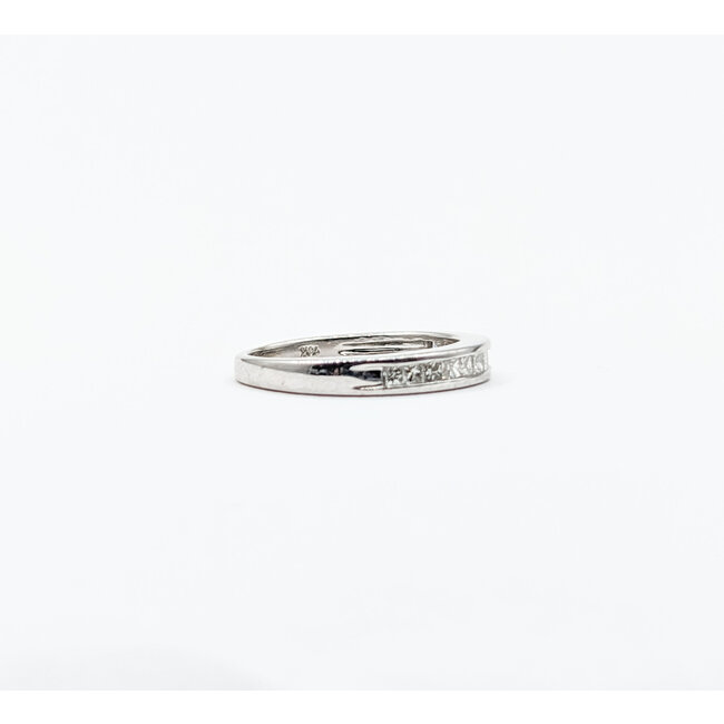 Ring .33ctw Princess Diamonds 14kw Sz5.25 223110085