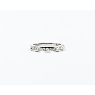 Ring .33ctw Princess Diamonds 14kw Sz5.25 223110085