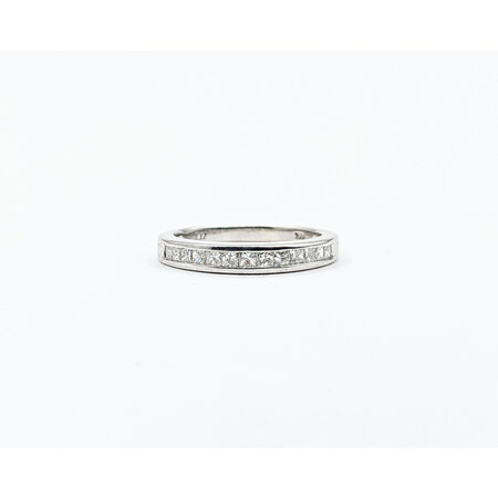 Ring .33ctw Princess Diamonds 14kw Sz5.25 223110085