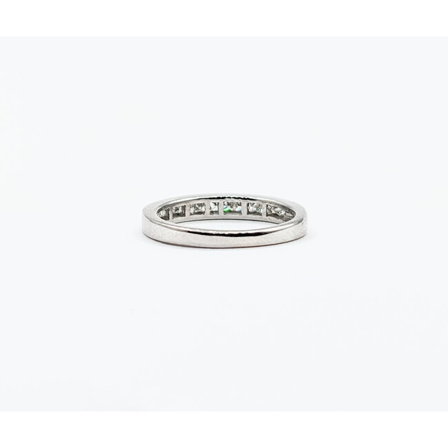 Ring .33ctw Princess Diamonds 14kw Sz5.25 223110085