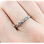 Ring .15ctw Round Diamonds Platinum Sz8 223110105
