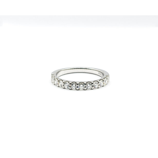 Ring .72ctw Round Diamonds Platinum Sz7 223110079