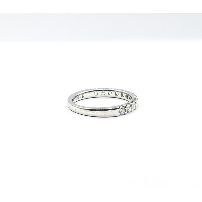 Ring .72ctw Round Diamonds Platinum Sz7 223110079