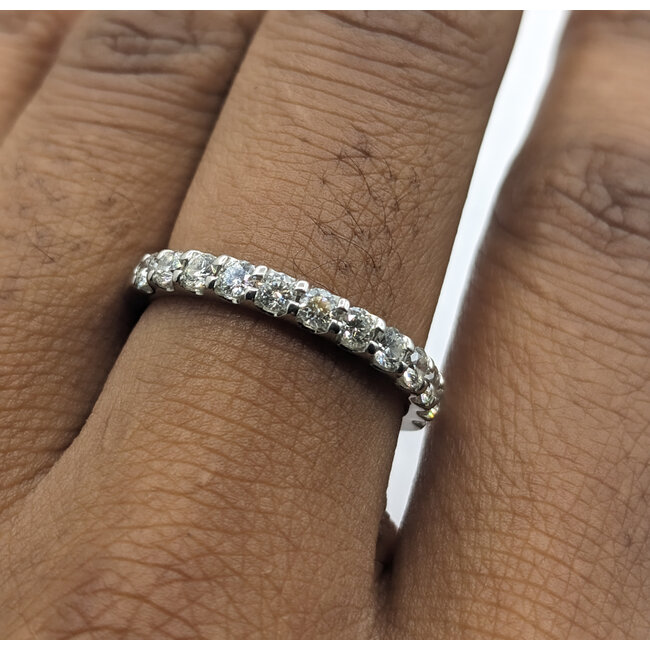 Ring .72ctw Round Diamonds Platinum Sz7 223110079