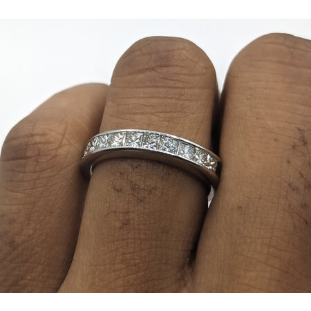 Ring 1.04ctw Princess Diamonds 14kw Sz6 223120048