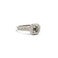 Ring .42ctw Diamonds .37ct Alexandrite 14kw Sz7 123040012