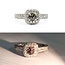 Ring .42ctw Diamonds .37ct Alexandrite 14kw Sz7 123040012