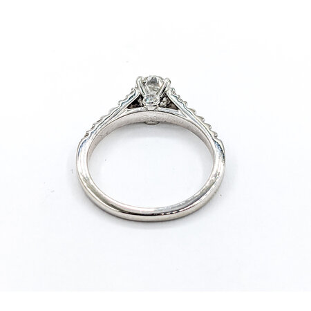 Ring .70ct Oval Diamond .30ctw Diamonds 14kw Sz7 223110070