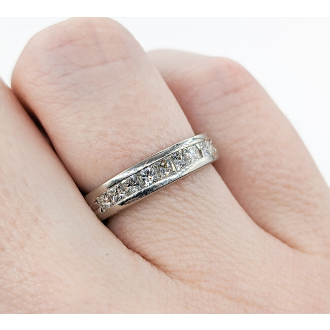 Ring .50ctw Princess Diamonds Platinum Sz5.25 223110082
