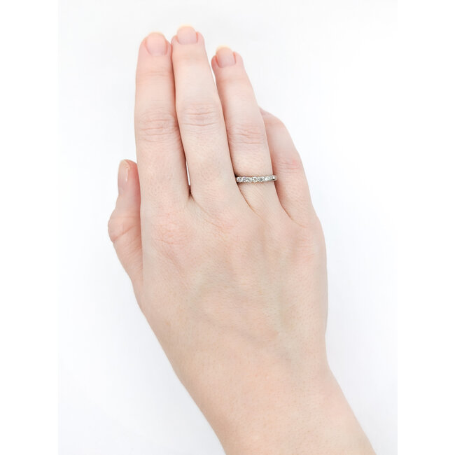 Ring .21ctw Round Diamonds Platinum Sz5 223120045