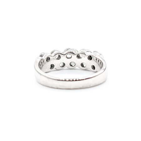 Ring 1.00ctw Chanel Set Diamond 14kw Sz7 123030024