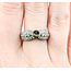 Ring .65ctw Diamonds .70ctw Alexandrite 14kw Sz7 123040047